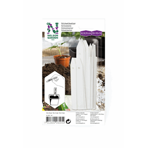 Stikketikett Plast Hvit 3str 3x10stk Nelson Garden
