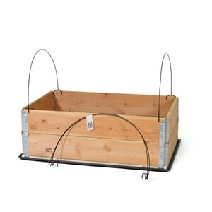 Pallekarmbøyler svart 2stk Nelson Garden