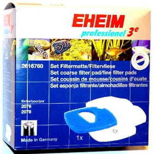 Eheim Filtermatter Professionel 5e 4 hvite +1 blå