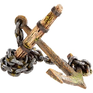 Anker 15x8.7x11cm Akvariedekorasjon