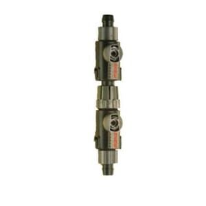 Eheim dobbel stoppekran m/kobling 19/27 mm nr. 400641.0