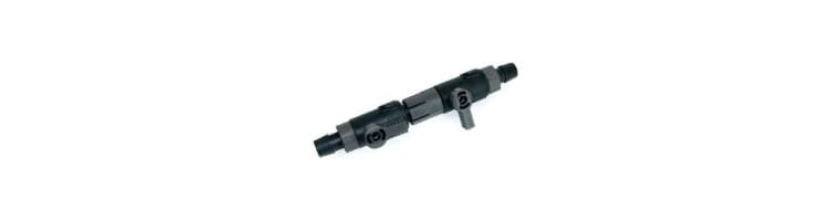 Skjøtestykke-stoppekran m/hurtigkobling