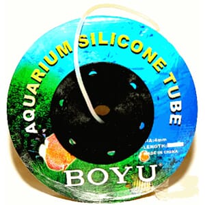 Slange Transparent Silikon 4/6mm