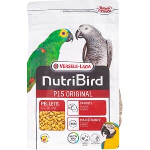 NutriBird P 15 Original 1kg Pellets Papegøye