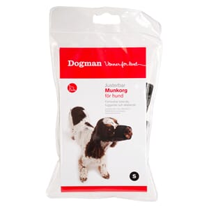 Dogman Munnkurv Sort Nylon XL