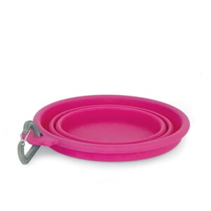 Reiseskål Soft Sammenleggbar Rosa, 760ml