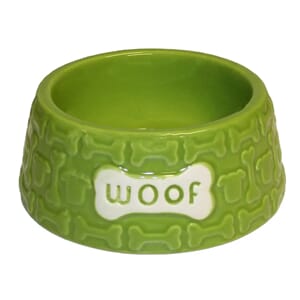 Keramikkskål Woof Green 15x15x6,5cm