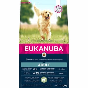 EUKANUBA Adult Large Breed Lam & Ris 2,5kg