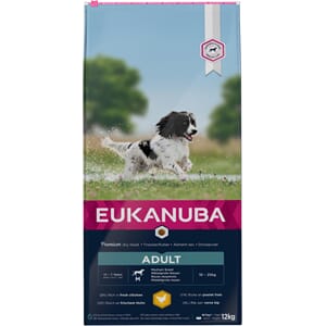 EUKANUBA Adult Medium Breed kylling 12kg