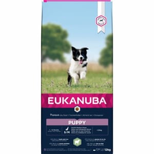 EUKANUBA Puppy Small/Medium Breed Lam & Ris 12kg