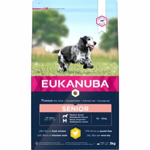 EUKANUBA Senior Medium Breed kylling 12kg