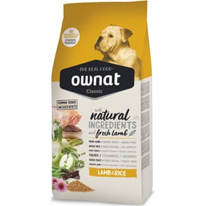Ownat Dog Classic Lam & Ris 12kg