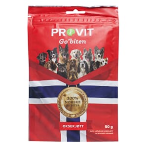 Provit Go'biten Frysetørket Oksekjøtt 50gr