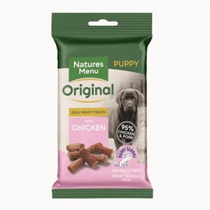 Natures Menu Snacks Hund Puppy Kylling 60g