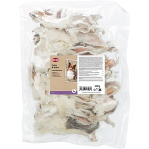 Trixie Kanin Ører m/Pels 500g