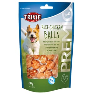 TRIXIE PREMIO RICE CHICKEN BALLS 80g