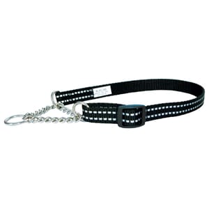 Alec Justerbart halvstrup m. reflex 20 mm svart