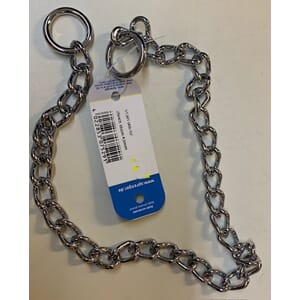 Helstrup Lenkehalsbånd Vridd Krom 4mmx65cm