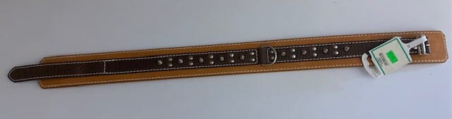 Halsbånd Lær m/ Dekor