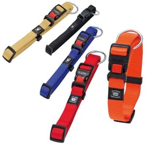 Flamingo Halsbånd Nylon Rød XS 10mm 20-35cm