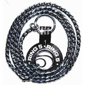 Ring 5 slange kjetting 40 cm chrome*