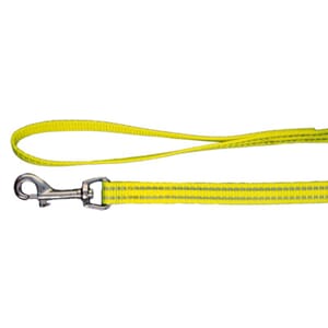 Reflexkoppel neongul 15 mm x 190 cm