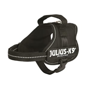 Julius K9 -Power Sele Mini Mini Svart 40-53cm 4-7kg