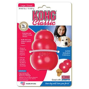 Kong classic Large rød