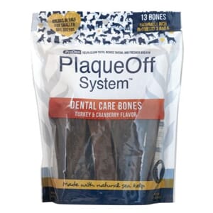 PLAQUEOFF DENTAL BONES TURKEY&CRANBERRY