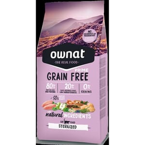 Ownat Cat Grain Free Just Sterilized 8 kg