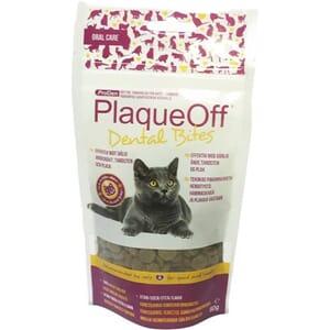 PLAQUEOFF DENTAL BITES CAT 60GR