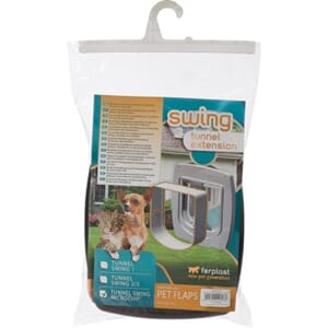 Ferplast Skjøtedel Swing mikrochip Hvit