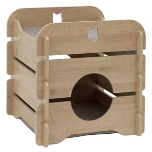 Kattemøbel Vesper Cottage Brun