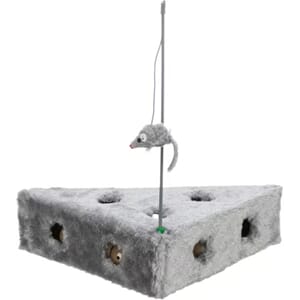 Trixie Plysj Ost M/Ball og Stang Katteleke