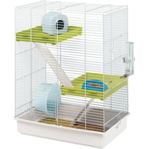 Ferplast Tris hvit/hvit Hamsterbur