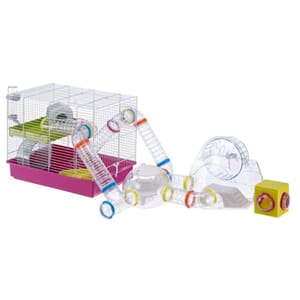 Ferplast Laura Hamster Hvit/Rosa 46x29