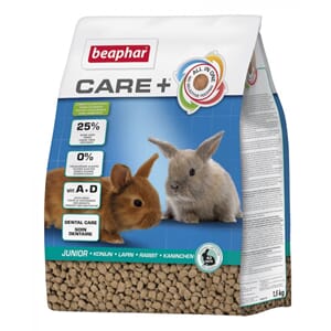 Beaphar Care+ Junior Kaninfôr 1,5kg