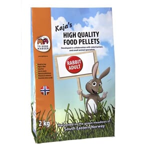 Kaja´s To Gode Naboer Kanin pellets 2kg