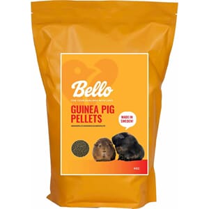 Bello Marsvins Pellets m/C-Vitamintilskudd 5mm 4kg