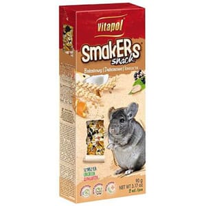 Vitapol Krackert Chinchilla M/Frukt og Nøtter 2pk