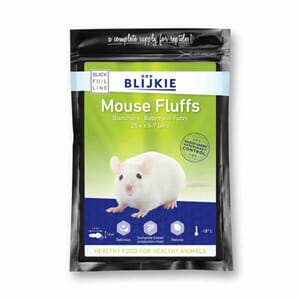 Fryste Mus Fluffs +/- 5-7g ca 4cm 25pk