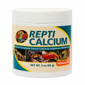 Zoo Med Repti Calcium 85 gram uten D3 uten fosfor