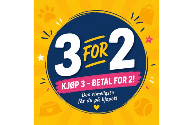 Sommerkampanje ! 3 for 2