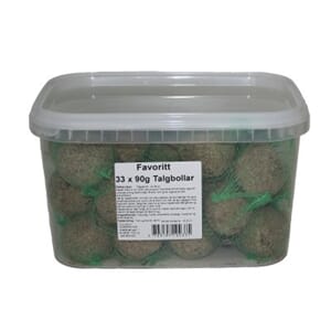 Meiseboller ca90gr 35 stk i bøtte