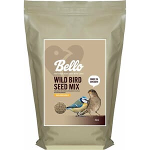 Bello Wild Bird Solsikkekjerner 3kg pose til Villfugl