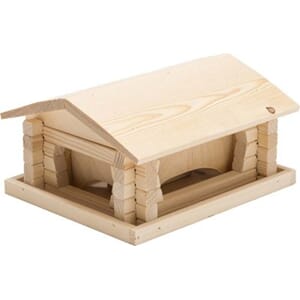 Nyby Fuglehus Medium i Tre 26x21x13cm