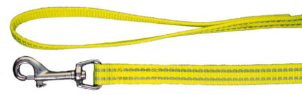 Reflexkoppel neongul 15 mm x 190 cm