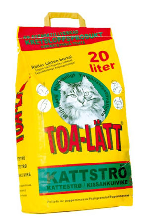 Toalett Burstrø / Kattestrø 20 liter ca 4,4kg