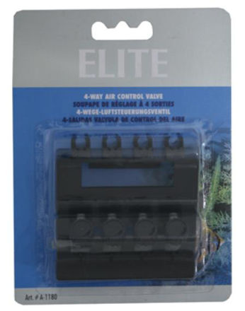 Elite Luftventil Plast 4-vegs