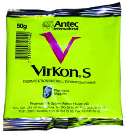 Virkon-S 50 gram Desinfeksjonsmiddel